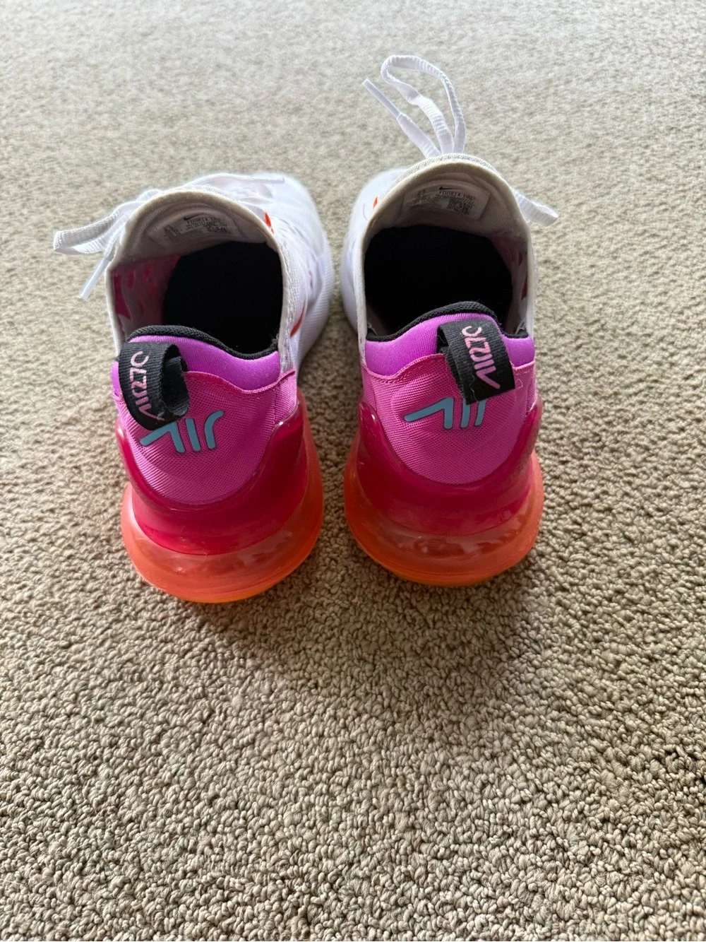 W Air Max 270 - Fuchsia Dream Crimson White
